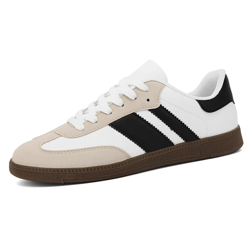 Men Sneakers Fashion Shoes Spring Trend Casual Flats Sneakers Female New Fashion Comfort White Vulcanized Platform Shoes 2025