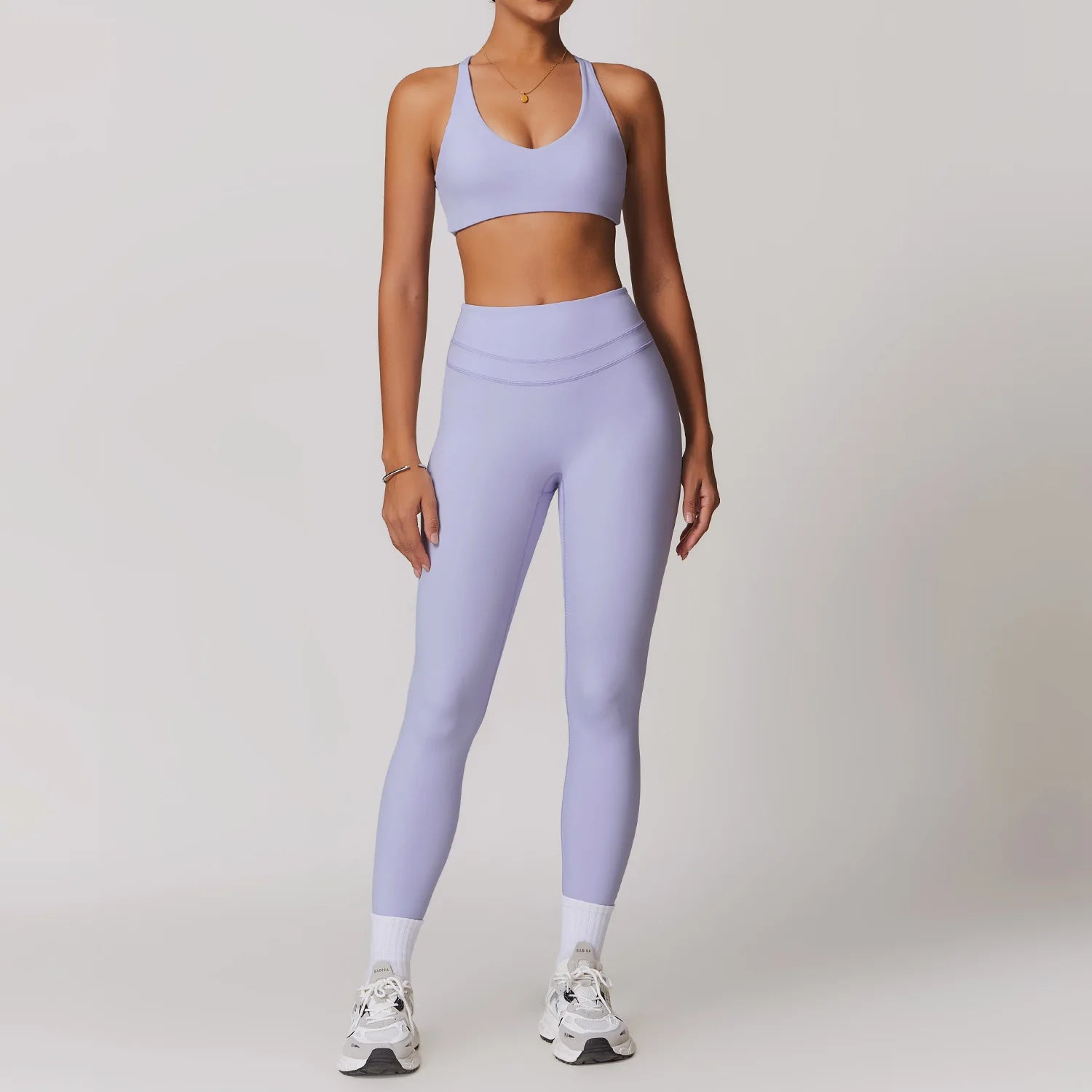 Gym Yoga Set Nude Feeling Comfortable Workout Sets Women Tracksuit Gym Push Up Fitness Running Sportwear Sport Bra Leggings Suit