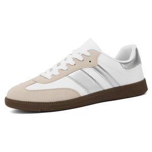 Men Sneakers Fashion Shoes Spring Trend Casual Flats Sneakers Female New Fashion Comfort White Vulcanized Platform Shoes 2025