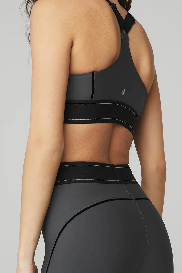 Sports Bra Set AL Women Airlift Bra High-Waist Legging Yoga Set Gym Workout Set Workout Tops Leggings  Yoga Sets Womens 2 Piece