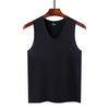 Ice Silk Tank Tops Seamless Mens Vest Loose Sleeveless Sport Bodysuit Vest For Men Plain Casual Summer Tank Undershirts Cool 5XL