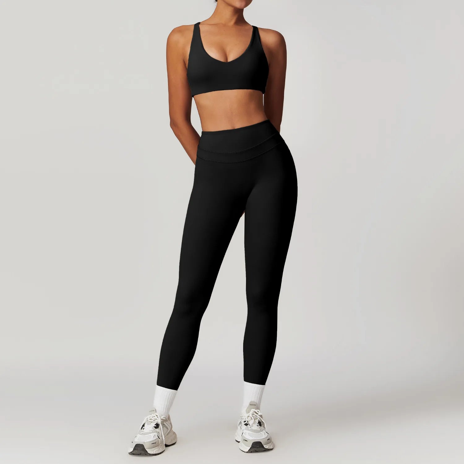 Gym Yoga Set Nude Feeling Comfortable Workout Sets Women Tracksuit Gym Push Up Fitness Running Sportwear Sport Bra Leggings Suit