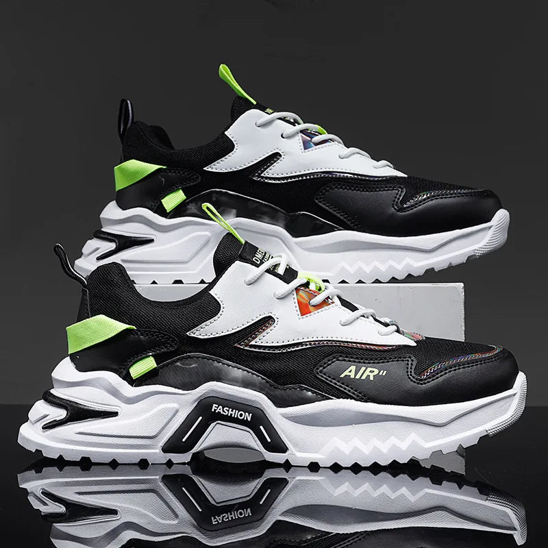 Men's Sneakers  Fashion Quality Versatile Elevated Basketball Shoes Comfortable Casual Running Men Shoes Tenis Masculino
