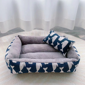 Pet Supplies Linen Pet Bed Moisture-proof